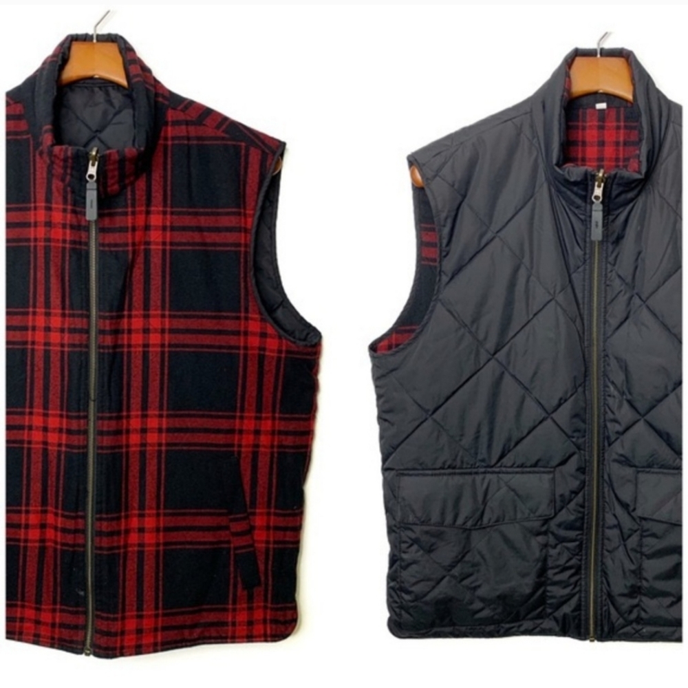 J. Crew men's reversible vest